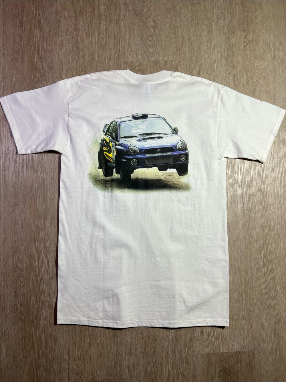 Vintage Y2K Subaru Canada Rally Team Men’s Size Medium Graphic Car Race T-Shirt